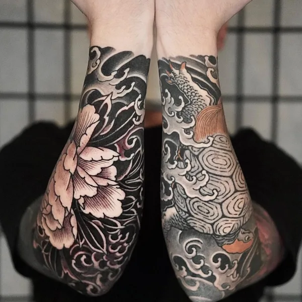 Ориентал tattoo by baki_ots in San Diego