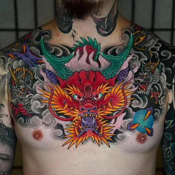 Ориентал tattoo by baki_ots in San Diego