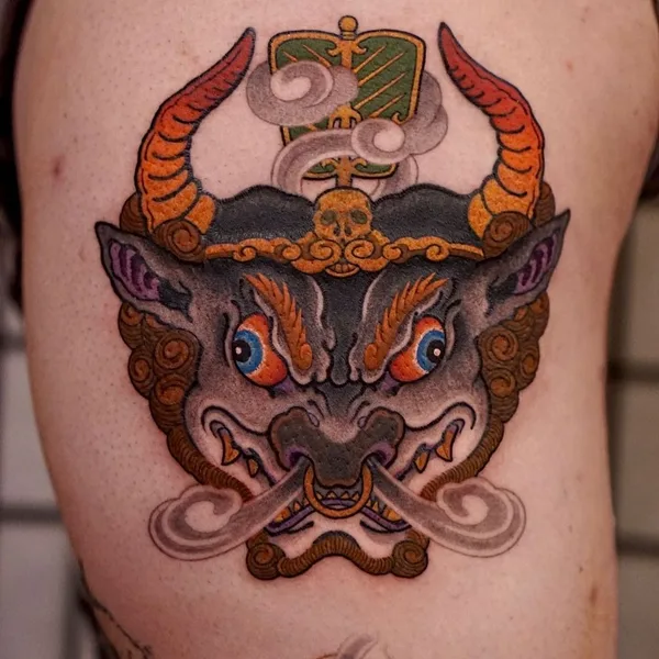 Ориентал tattoo by baki_ots in San Diego