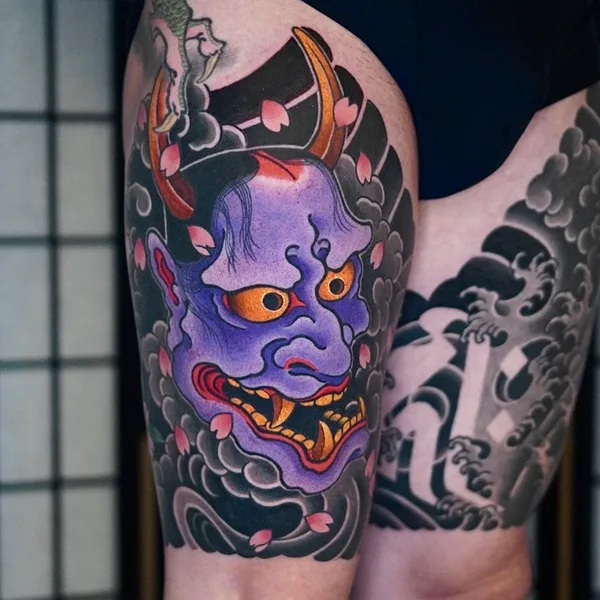 Ориентал tattoo by baki_ots in San Diego