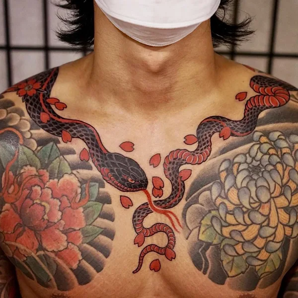 Ориентал tattoo by baki_ots in San Diego
