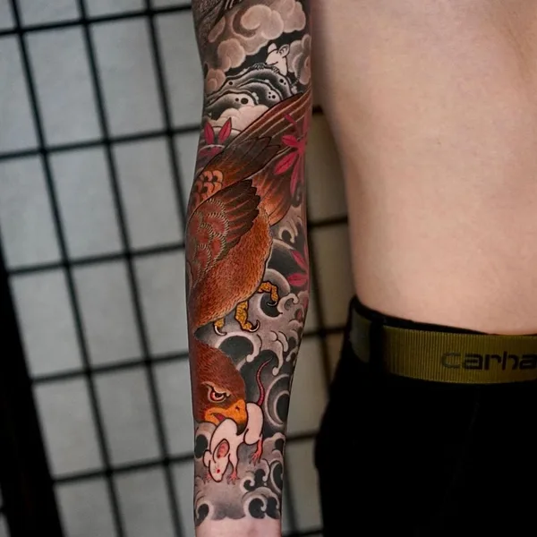 Ориентал tattoo by baki_ots in San Diego
