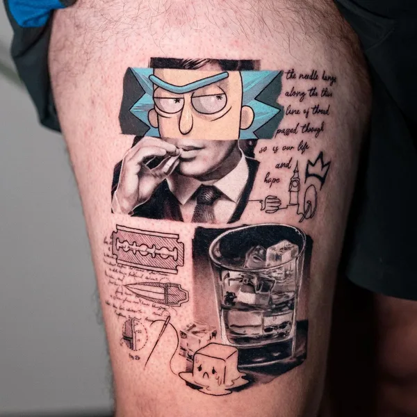 Realism tattoo by Dani Ginzburg in Tel Aviv - Jaffa