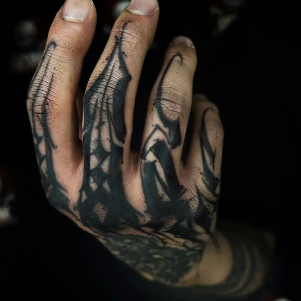 Леттеринг tattoo by Никита Ермачек in Москва