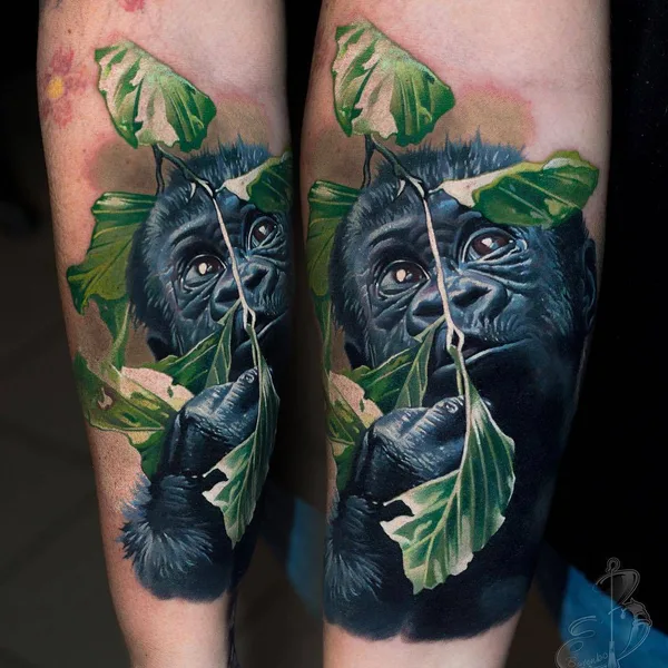 Author's Style tattoo by Sergey Butenko in Wrocław