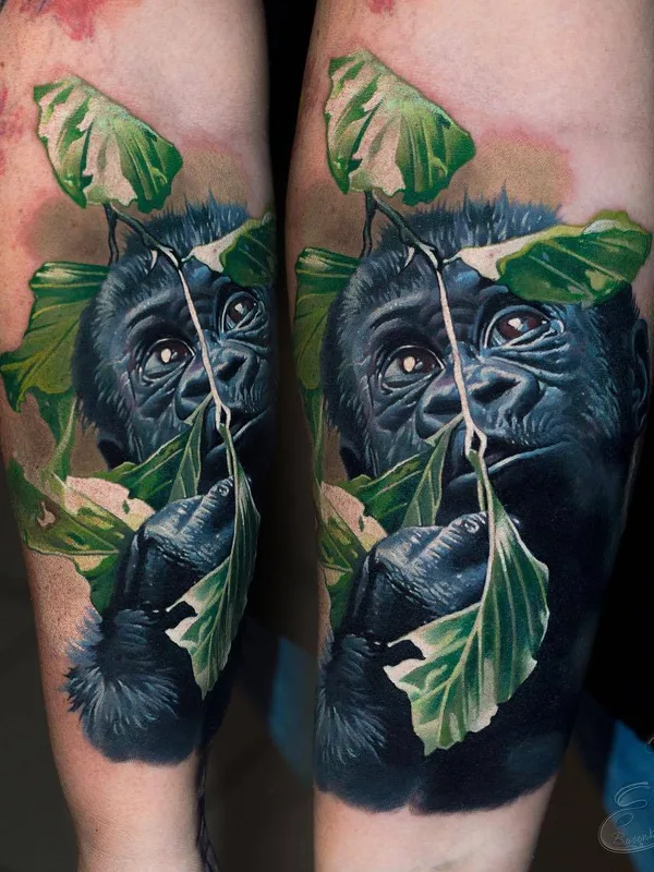 Author's Style tattoo by Sergey Butenko in Wrocław