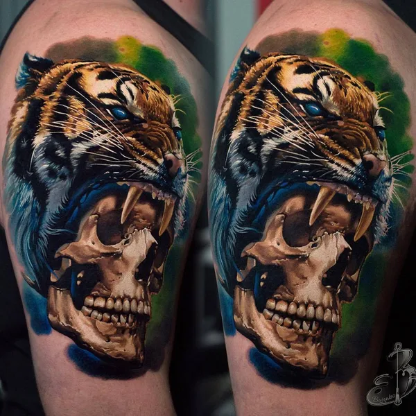 Author's Style tattoo by Sergey Butenko in Wrocław