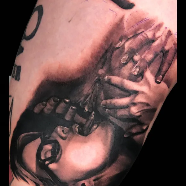 Realism tattoo by Анатолий Громов in Саратов