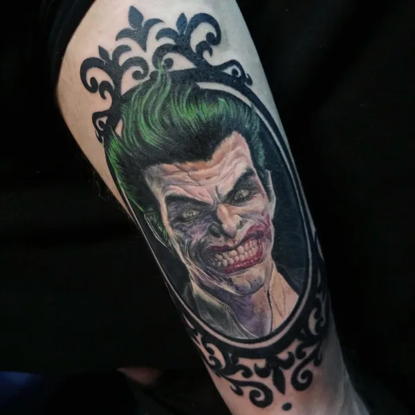 miniature tattoo by BUFFOON-TATTOO studio in Уфа