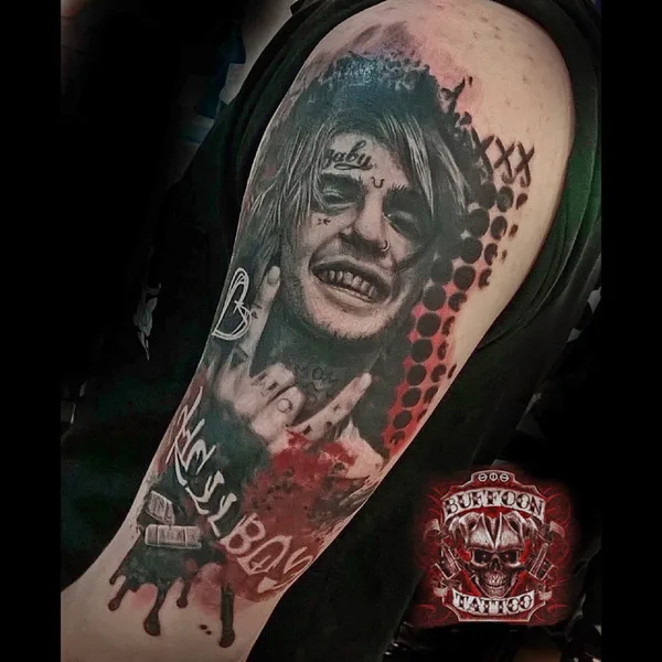 miniature tattoo by BUFFOON-TATTOO studio in Уфа
