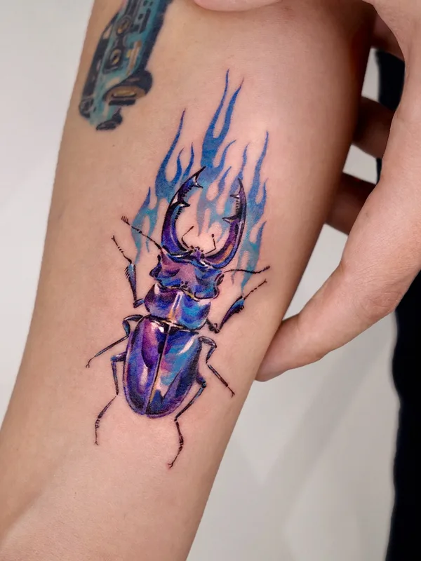 color illustrative татуировка на forearm #53512 | Тату мастер SooSoo