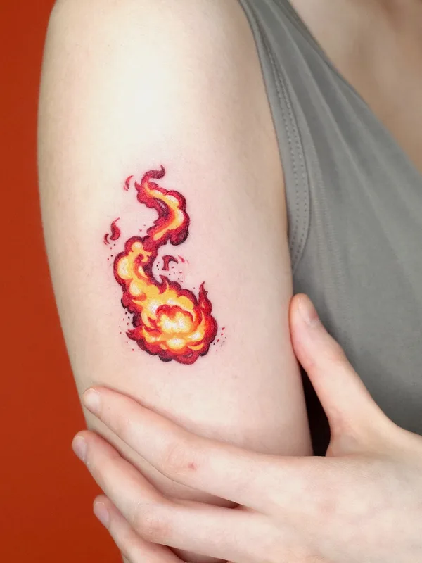 female color illustrative татуировка на upper arm #53511 | Тату мастер SooSoo