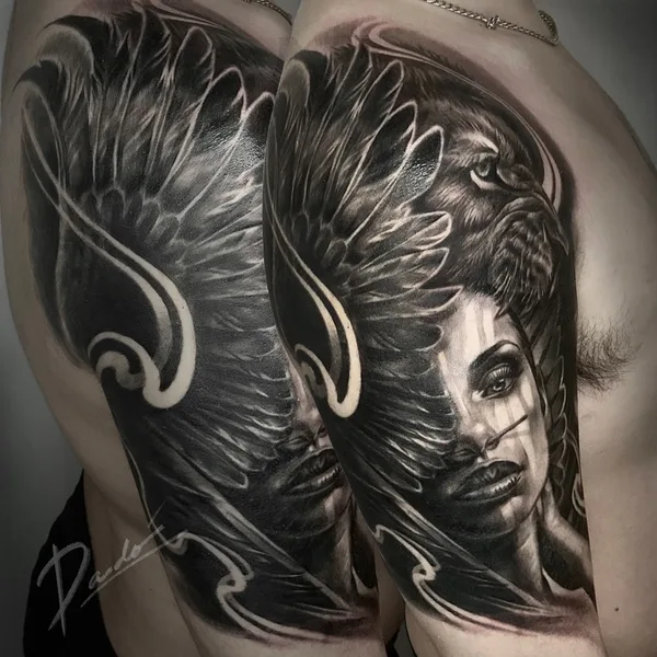 Realism tattoo by Ricardo David in Pasay