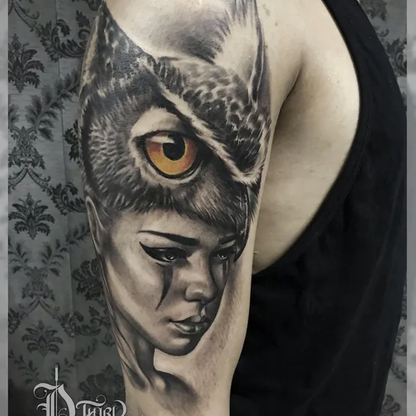Realism tattoo by Ricardo David in Pasay