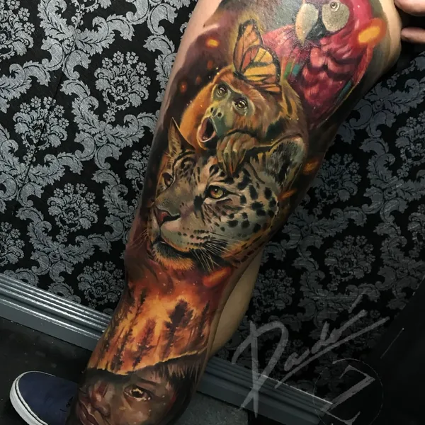 Realism tattoo by Ricardo David in Pasay