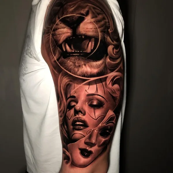 Реализм tattoo by Евгений Швырев in Москва
