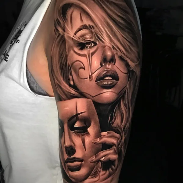 Реализм tattoo by Евгений Швырев in Москва