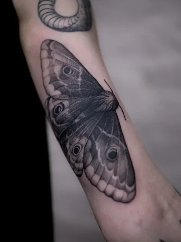black and grey black and grey tattoo on forearm #39508 | Tattoo Artist Алена Зозуленко
