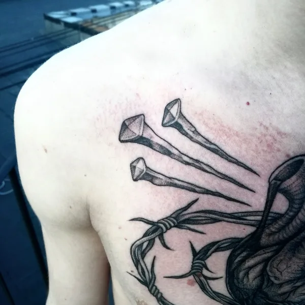 whipshading tattoo by Лика Лесова in Saint Petersburg