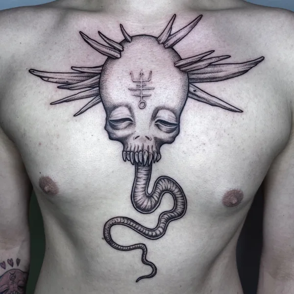 whipshading tattoo by Лика Лесова in Saint Petersburg