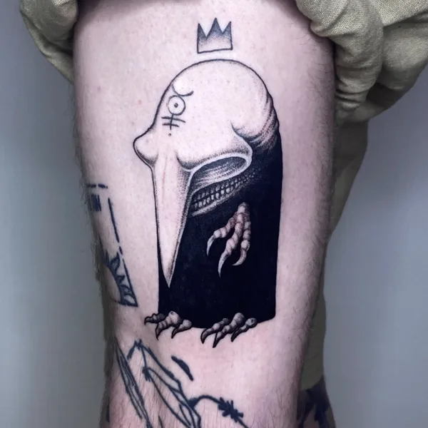 whipshading tattoo by Лика Лесова in Saint Petersburg