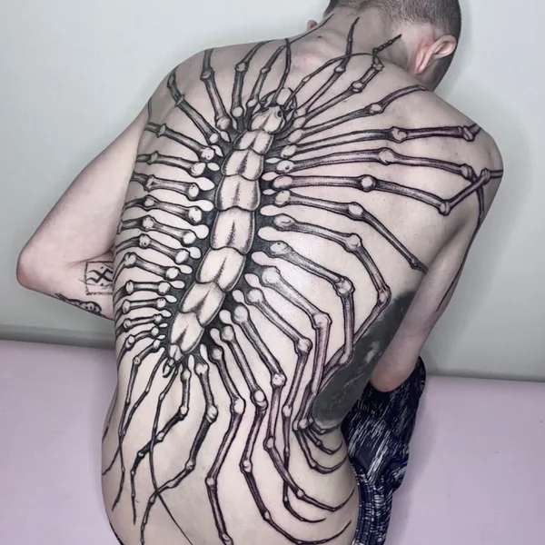 whipshading tattoo by Лика Лесова in Saint Petersburg