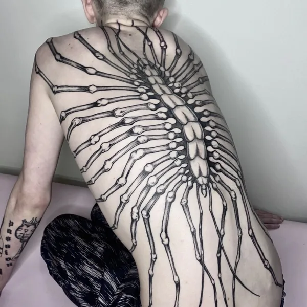 whipshading tattoo by Лика Лесова in Saint Petersburg