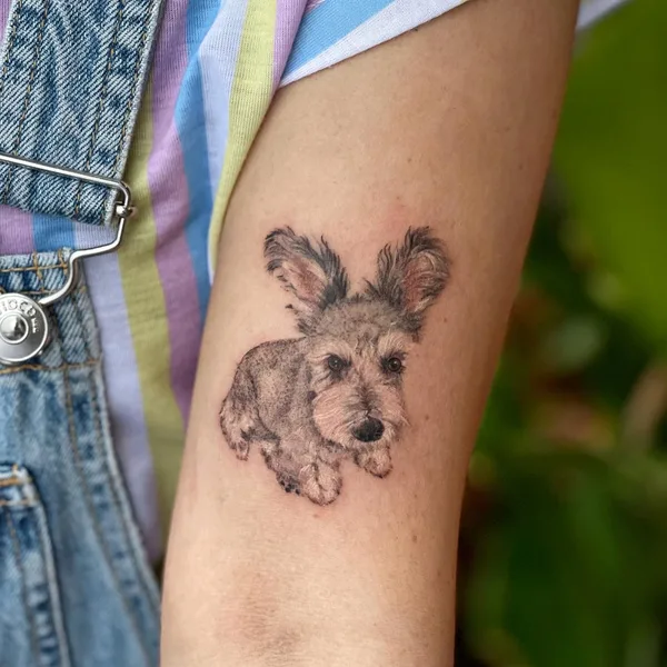Color tattoo by Tattooist Woo
