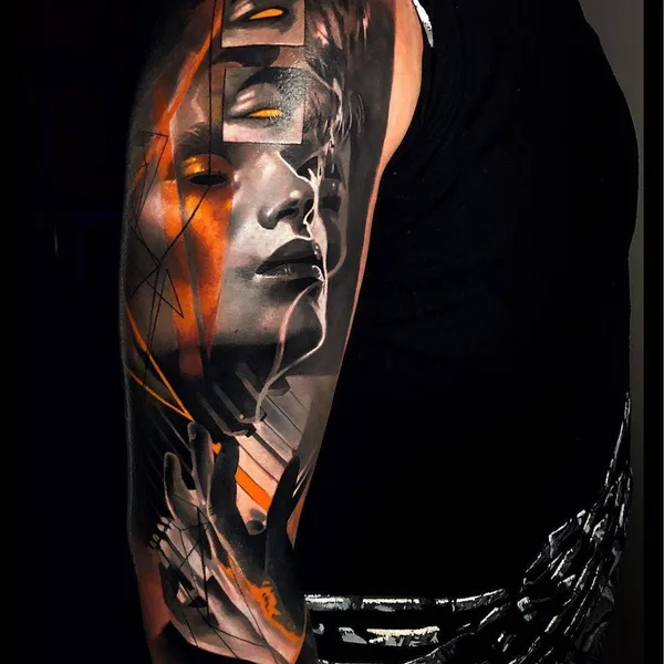 Author's Style tattoo by Waler Montero in Paderborn