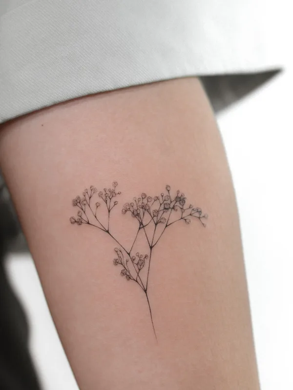 black fineline татуировка на forearm #61118 | Тату мастер Lera Shevtsova