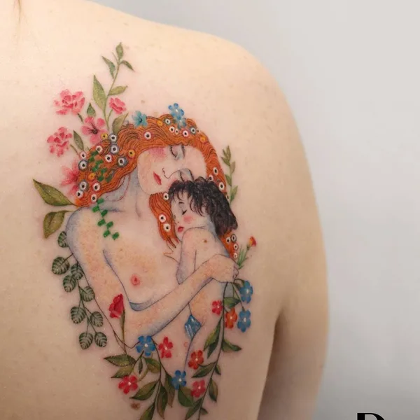 Author's Style tattoo by Deborah Genchi in Bari
