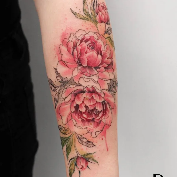 Author's Style tattoo by Deborah Genchi in Bari