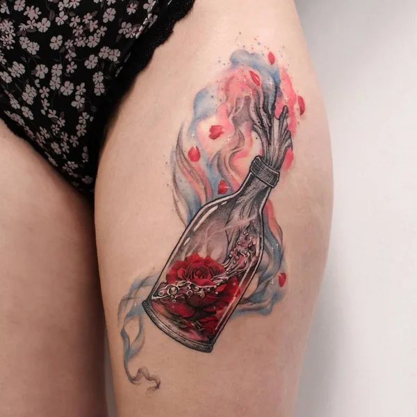 Author's Style tattoo by Deborah Genchi in Bari
