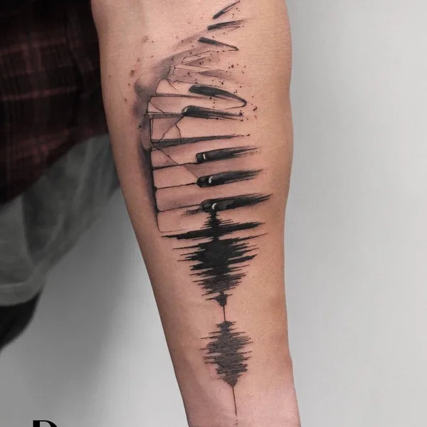 Author's Style tattoo by Deborah Genchi in Bari