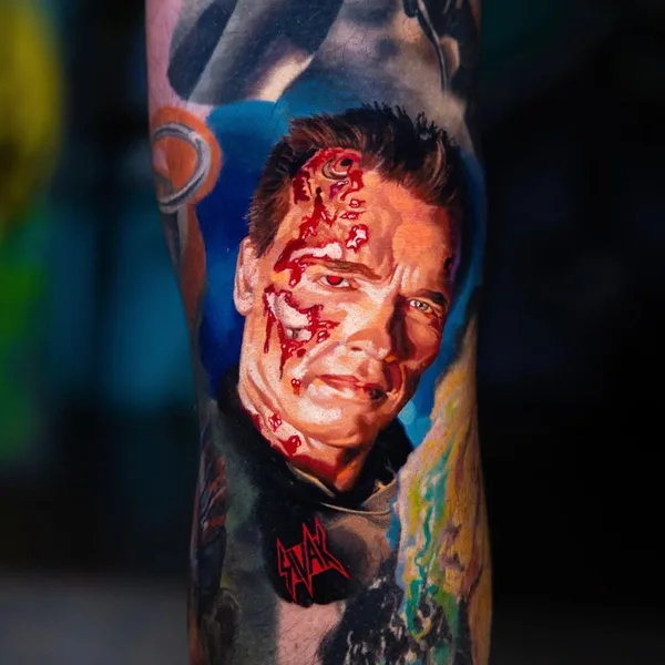 Realism tattoo by Denis Sivak in New York City