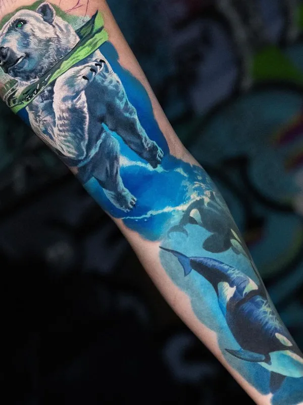 color realism tatuaje en forearm #64143 | Tatuador Denis Sivak