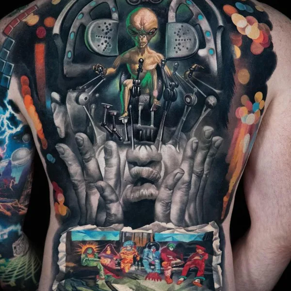 Realism tattoo by Denis Sivak in New York City