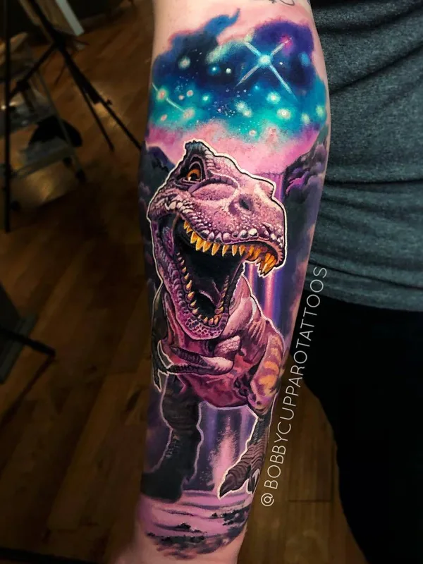 color illustrative татуировка на forearm #28891 | Тату мастер Bobby Cupparo