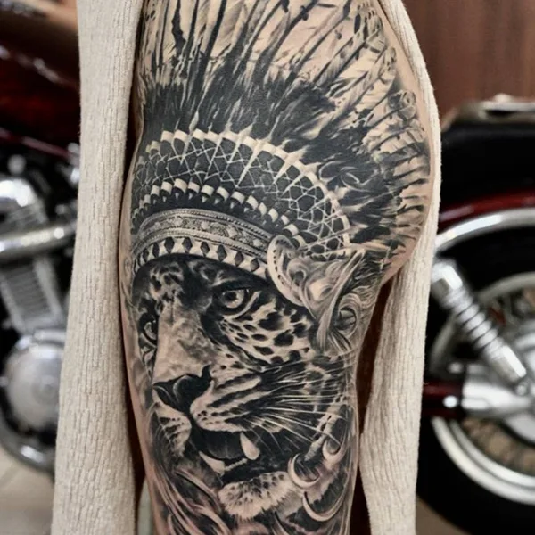 Realism tattoo by Denis Pokazanoff in Красноярск