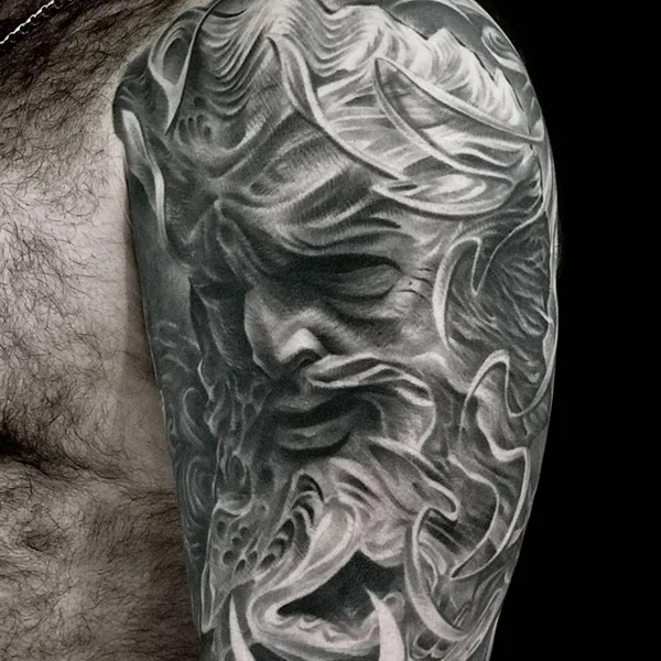 Realism tattoo by Denis Pokazanoff in Красноярск