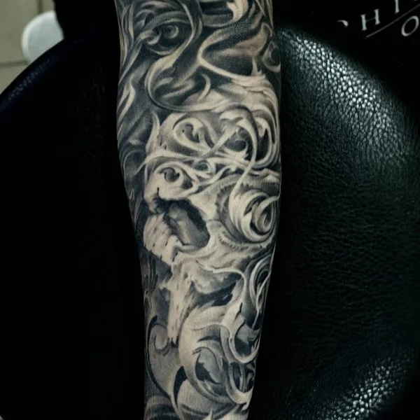 Realism tattoo by Denis Pokazanoff in Красноярск