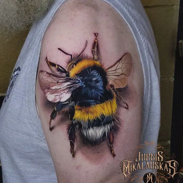 Реализм tattoo by Jurgis Mikalauskas  in Peterborough