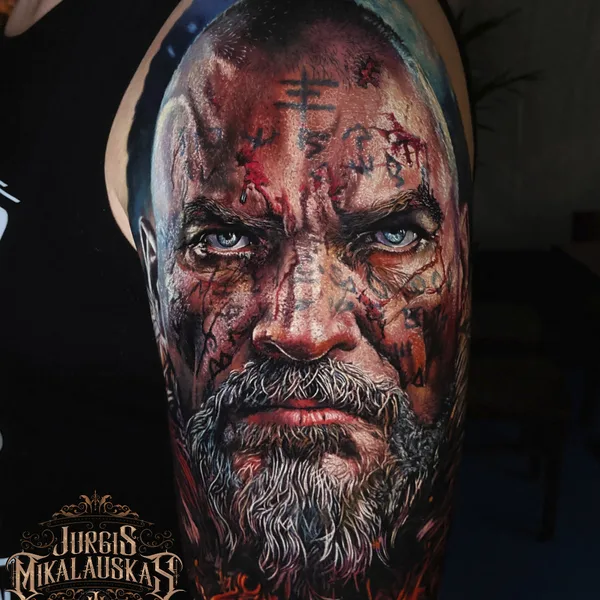 Реализм tattoo by Jurgis Mikalauskas  in Peterborough