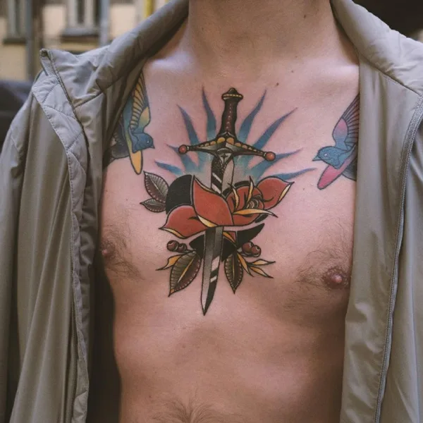 Author's Style tattoo by sorrow tattoer in Saint Petersburg
