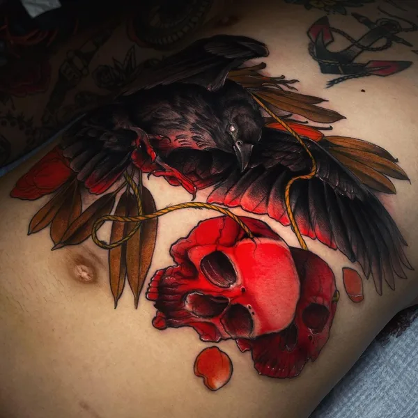Neo Traditional tattoo by Shae Motz
