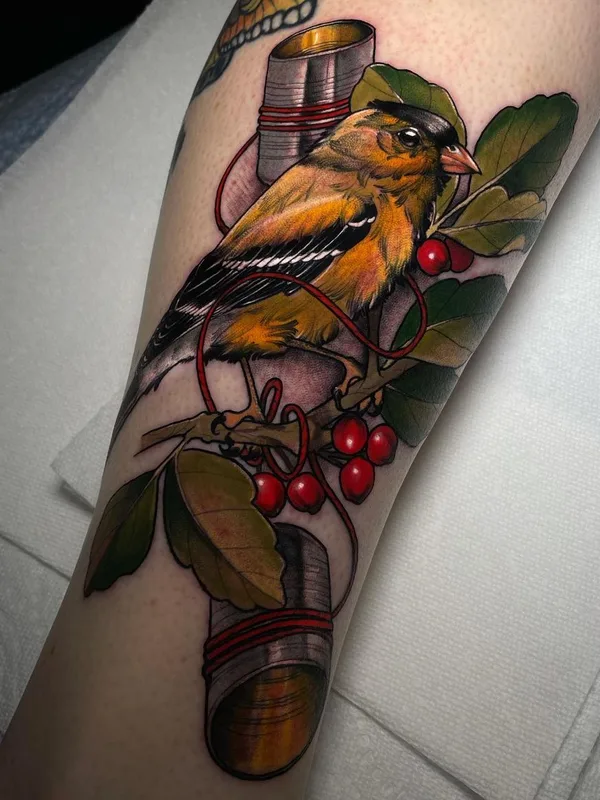 color illustrative tattoo on forearm #39237 | Tattoo Artist Shae Motz
