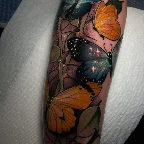 Neo Traditional tattoo by Shae Motz