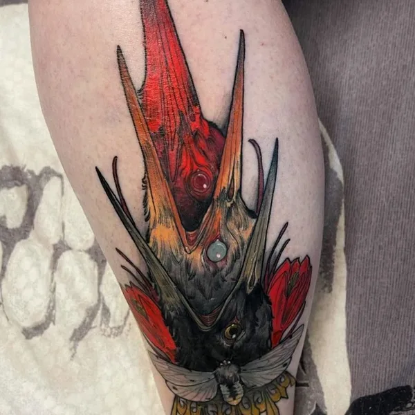 Neo Traditional tattoo by Shae Motz