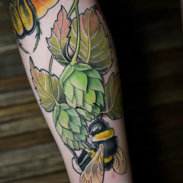 Neo Traditional tattoo by Anny Lorylin in Великий Новгород