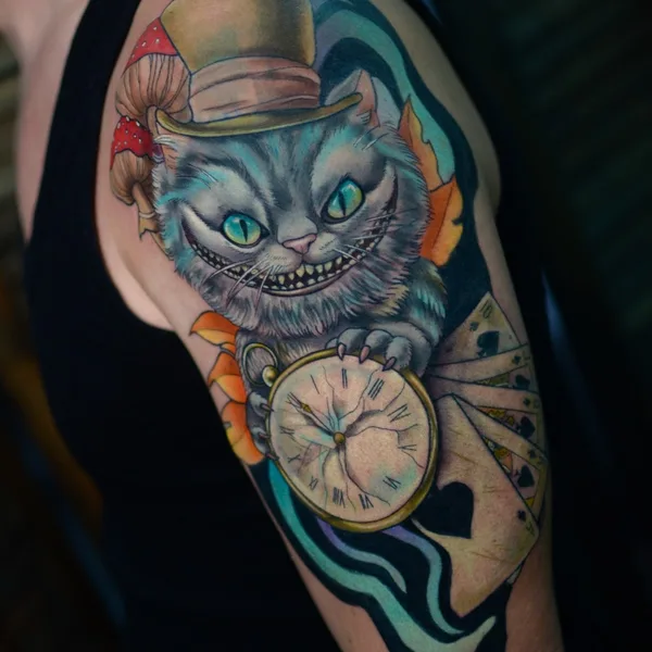 Neo Traditional tattoo by Anny Lorylin in Великий Новгород